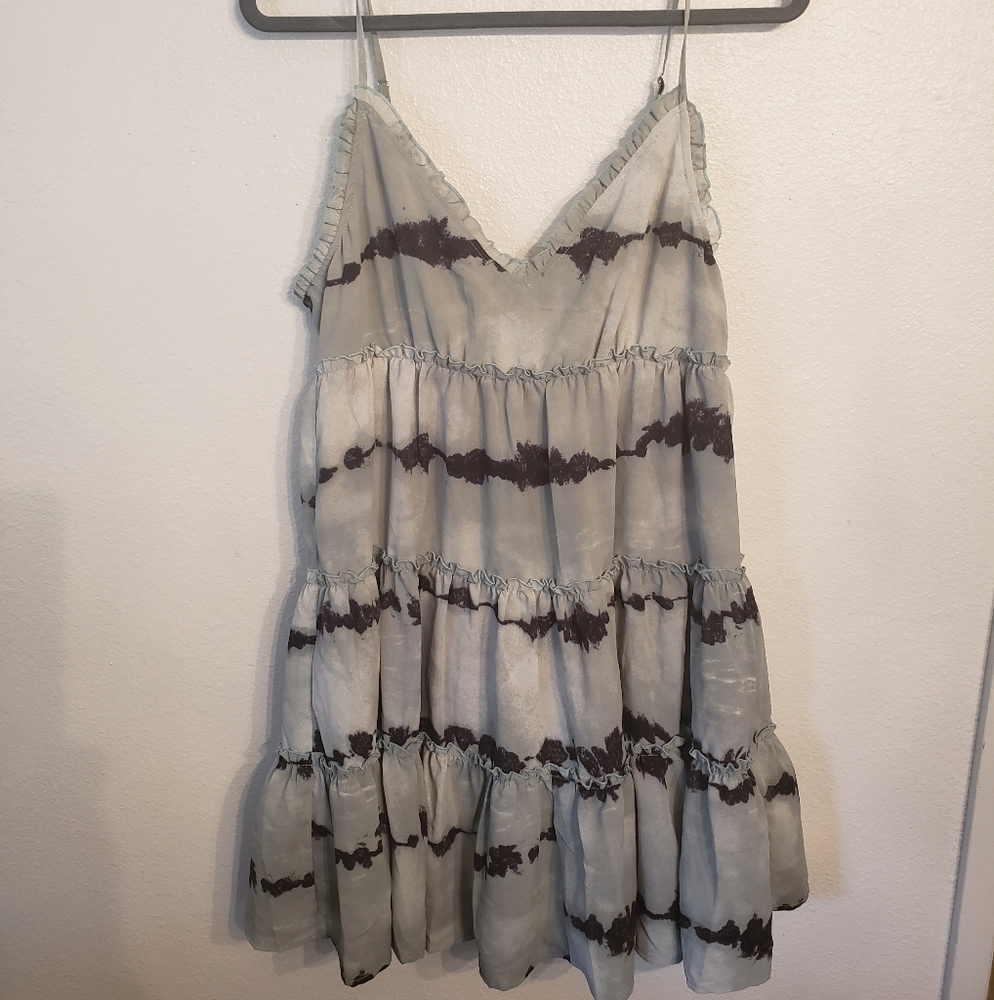 NWT Entro Tie Dye Mini Dress Size Large